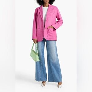 STAND STUDIO Suede Blazer Sz 36